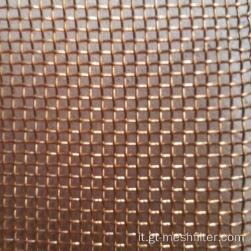 200 250 300 mesh di filo in bronzo